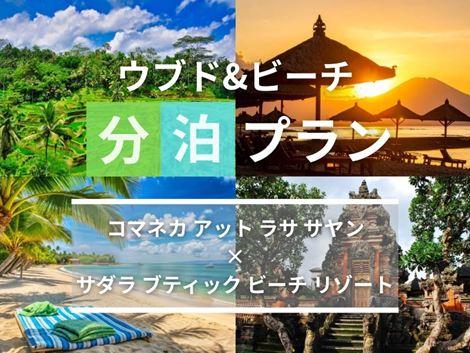 バリ島満喫　コマネカ×サダラの2ホテル分泊プラン