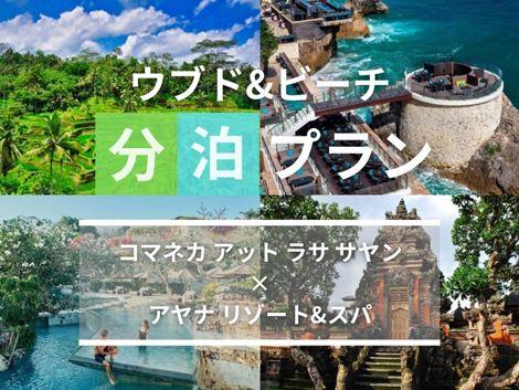 バリ島満喫 コマネカ×アヤナの2ホテル分泊プラン