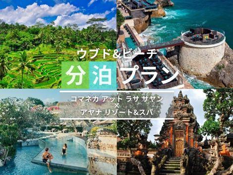 バリ島満喫　コマネカ×アヤナの2ホテル分泊プラン①