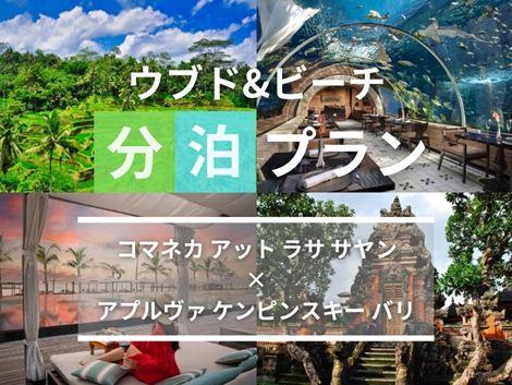 バリ島満喫　コマネカ×ケンピンスキーの2ホテル分泊プラン