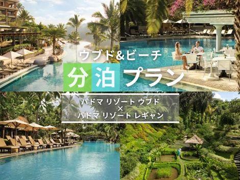 バリ島満喫　パドマ ウブド×レギャンの2ホテル分泊プラン①
