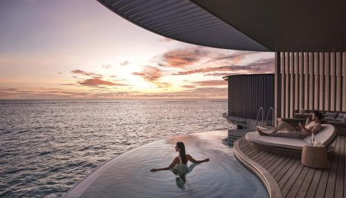 オーシャンプールヴィラ客室一例_ザ・リッツ・カールトン・モルディブ・ファリアイランド