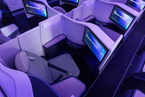 ニュージーランド航空_ビジネスクラス座席イメージ